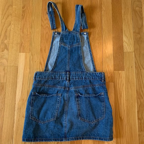 Skirted Jean Overalls - Picture 2 of 6
